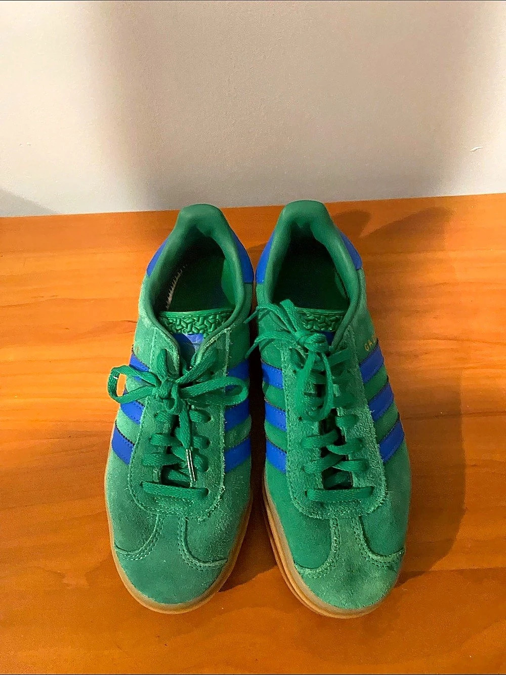 adidas Gazelle Bold Green Blue Gum Green & Blue Sneakers